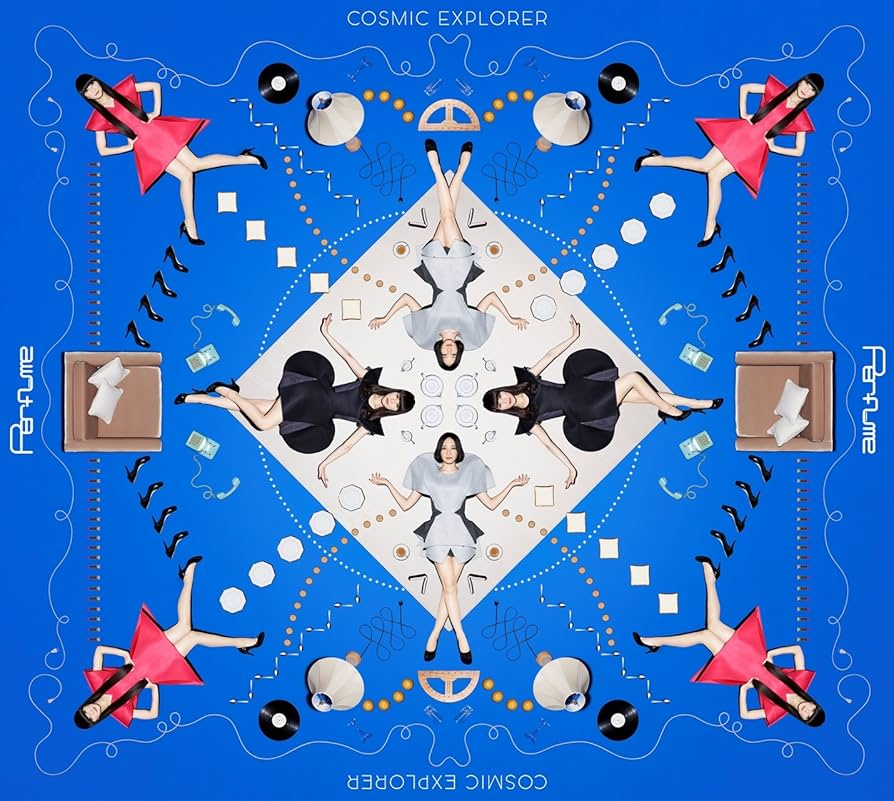 JPopGo's tweet image. 'Cosmic Explorer' by Perfume was released on this day in April 2016. The  fifth studio album by the group, it featured the singles 'Sweet Refrain', 'Cling Cling', 'Relax in the City/Pick Me Up', 'Star Train' and 'Flash'. 

The album reached No. 1 in the Oricon charts.