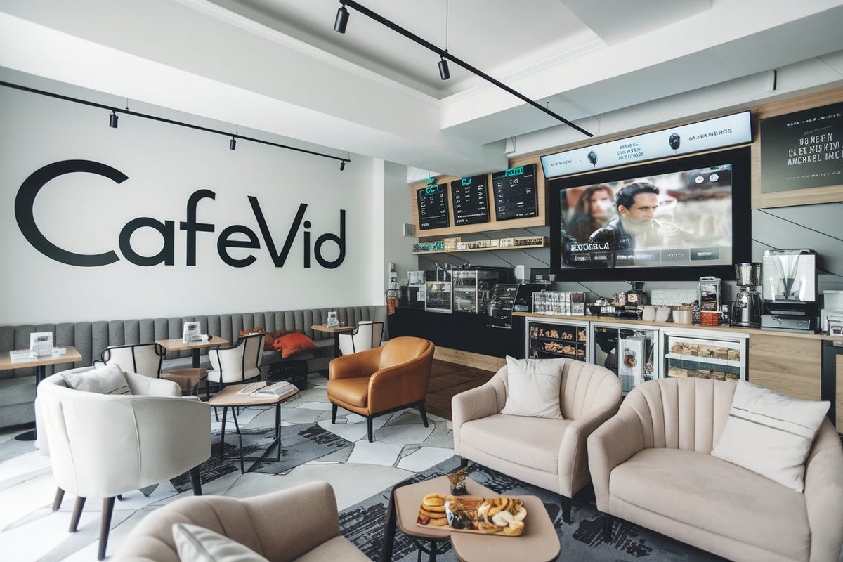 Somicom's tweet image. #DomainNameForSale #CafeVid #MovieStudio #MovieCafe Domain name CafeVid.com evokes a sense of warmth and community, blending the cozy ambiance of a cafe with the visual appeal of video content. It suggests a platform where individuals can gather virtually to share