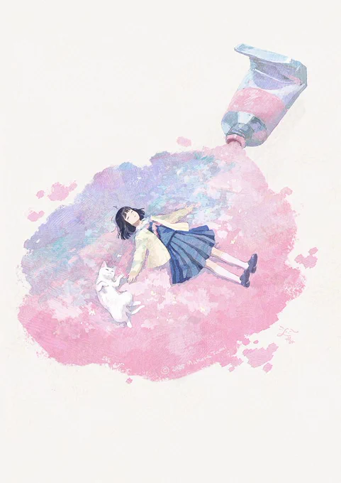 春の色 