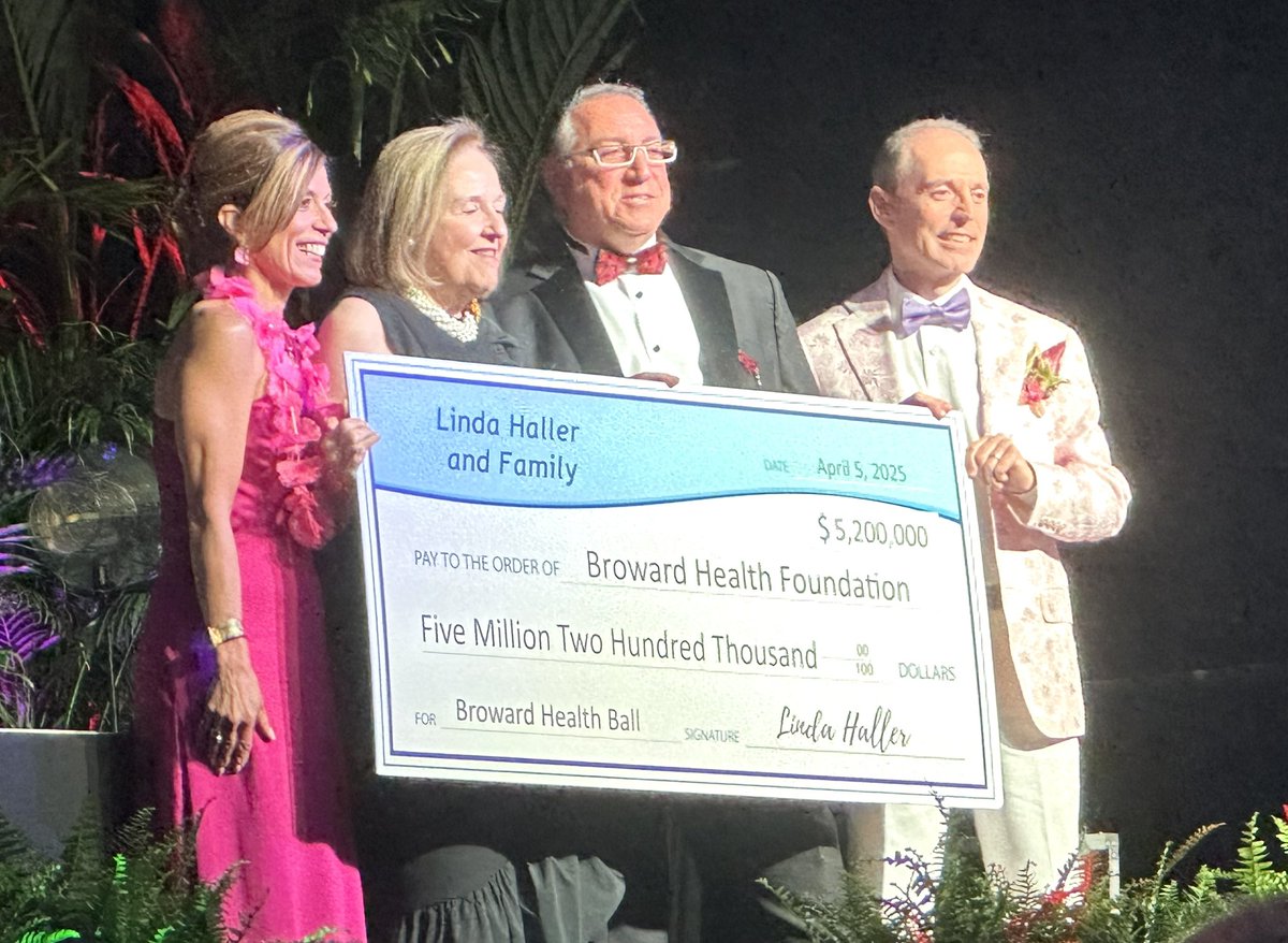Chip LaMarca❗️ (@chiplamarca) on Twitter photo An amazing night for <a href="/BrowardHealth/">Broward Health</a> and the millions of people they serve. Proud of my bride for helping put this event together for 1,400 people. A huge thank you to Linda Haller and all the generous donors. Congrats Bill Feinberg for being honored with The Stella award. An amazing night for <a href="/BrowardHealth/">Broward Health</a> and the millions of people they serve. Proud of my bride for helping put this event together for 1,400 people. A huge thank you to Linda Haller and all the generous donors. Congrats Bill Feinberg for being honored with The Stella award.