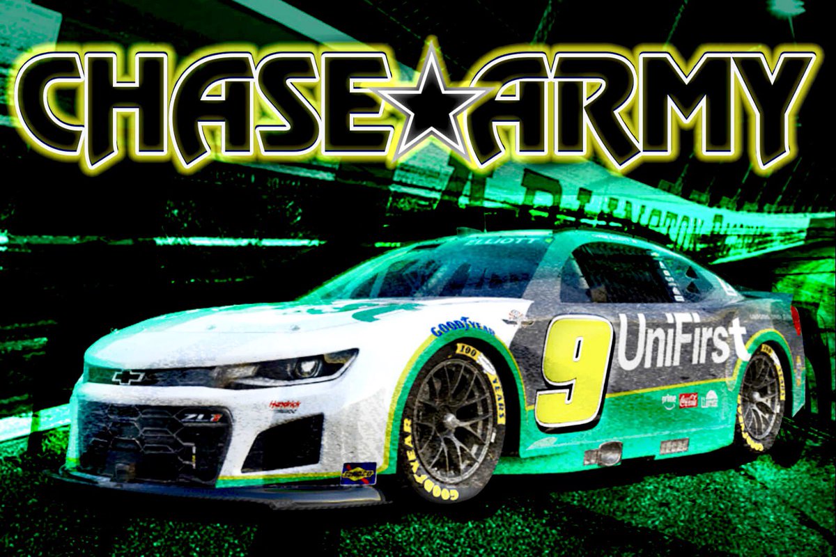 ChaseArmy (@chasearmy1) on Twitter photo Morning soldiers! IT’S RACE DAY!!
<a href="/chaseelliott/">Chase Elliott</a> rolls off P15 in the #UniFirstRacing Chevy at Darlington Raceway. It’s often referred to as The Lady In Black. But I think we should give it a makeover … And paint it with UniFirst green. 😎
#di9 | #NASCARThrowback | #Goodyear400 Morning soldiers! IT’S RACE DAY!!
<a href="/chaseelliott/">Chase Elliott</a> rolls off P15 in the #UniFirstRacing Chevy at Darlington Raceway. It’s often referred to as The Lady In Black. But I think we should give it a makeover … And paint it with UniFirst green. 😎
#di9 | #NASCARThrowback | #Goodyear400