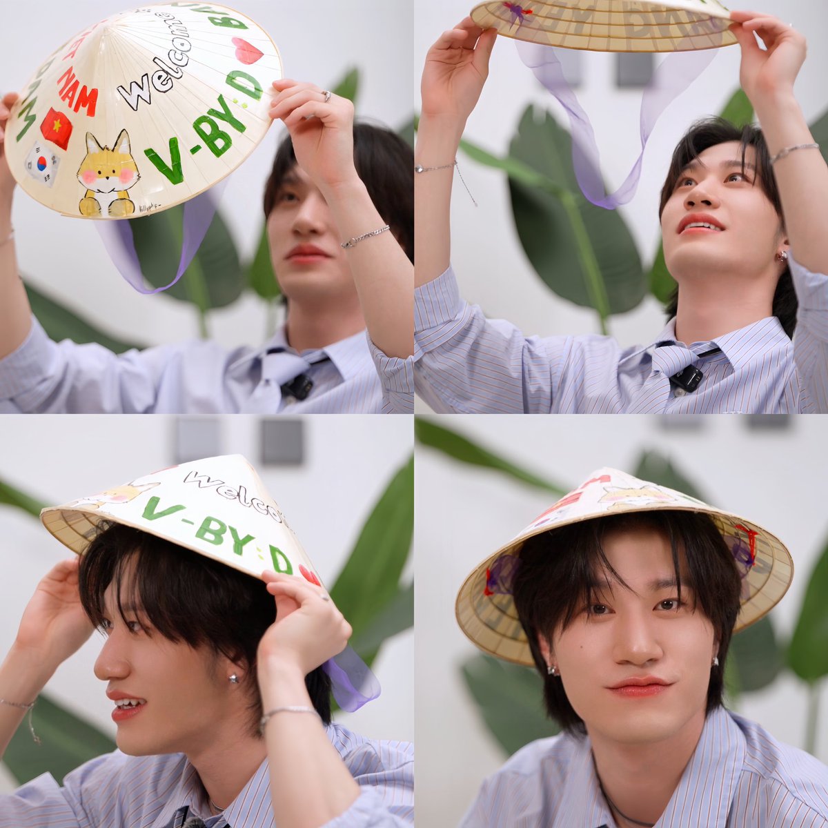 lillyphp's tweet image. Bang Yedam looks really handsome wearing the Vietnamese nón lá 🥹🇻🇳

#방예담 #BANGYEDAM #ZLAB #LABWordUp @_YEDAM_OFFICIAL