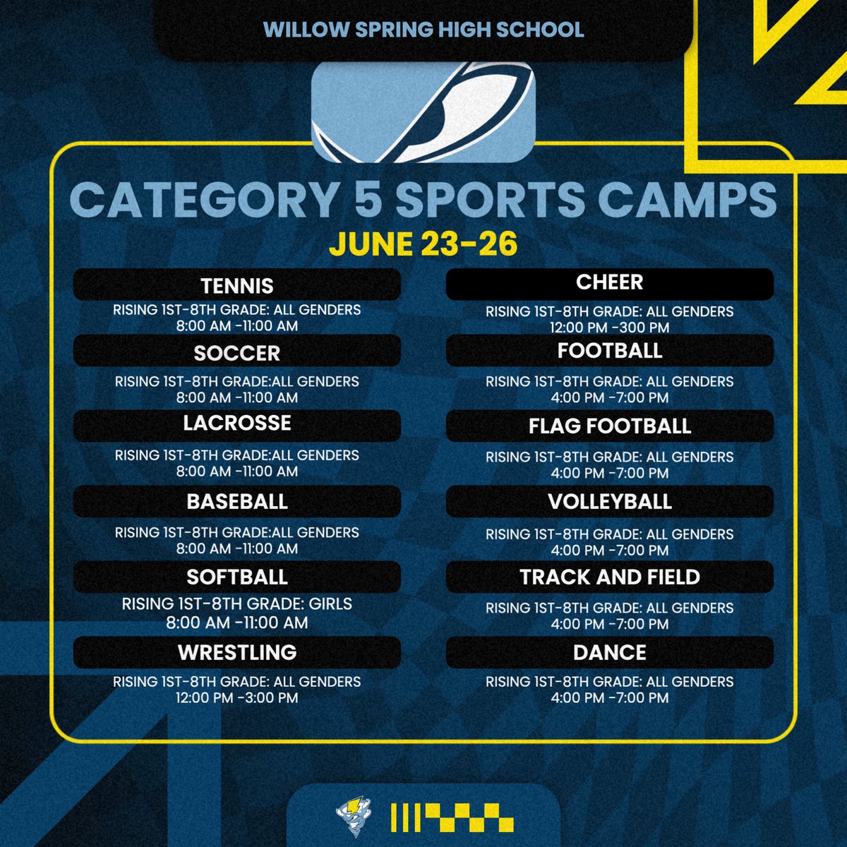 Willow Spring Storm Boosters tweet media