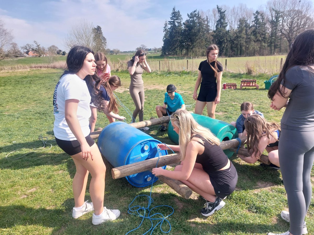 AcademyStNics's tweet photo. What an amazing night away at Condover Hall- Year 11 worked incredibly hard on their English revision and participated in all of the exciting activities: leap of faith, ariel trek, buggy building, laser quest and a campfire! Have a restful Easter Holidays! #gcserevison https://t.co/vChTNN4Zyq