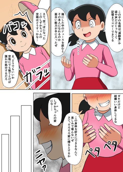 「ウソ800」の入れ物みたいな箱にされたしずかちゃん⑤ 