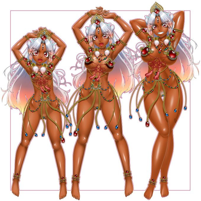 ダキニテン様 3態 