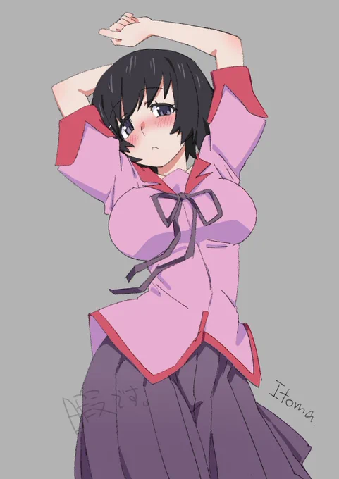 ブーストありがとうございました!  #物語シリーズ 