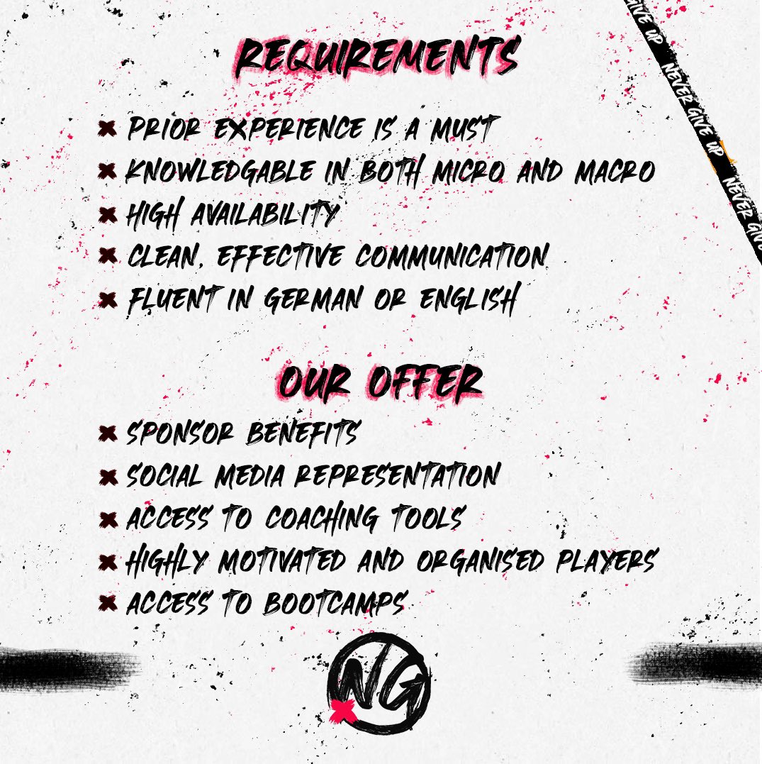 We currently looking for a Coach for our new Academy Team 💼
DM us if you are interested📝

RTs are appreciated🫶
#VALORANT #academy #lfc #esports #goING #dreamING