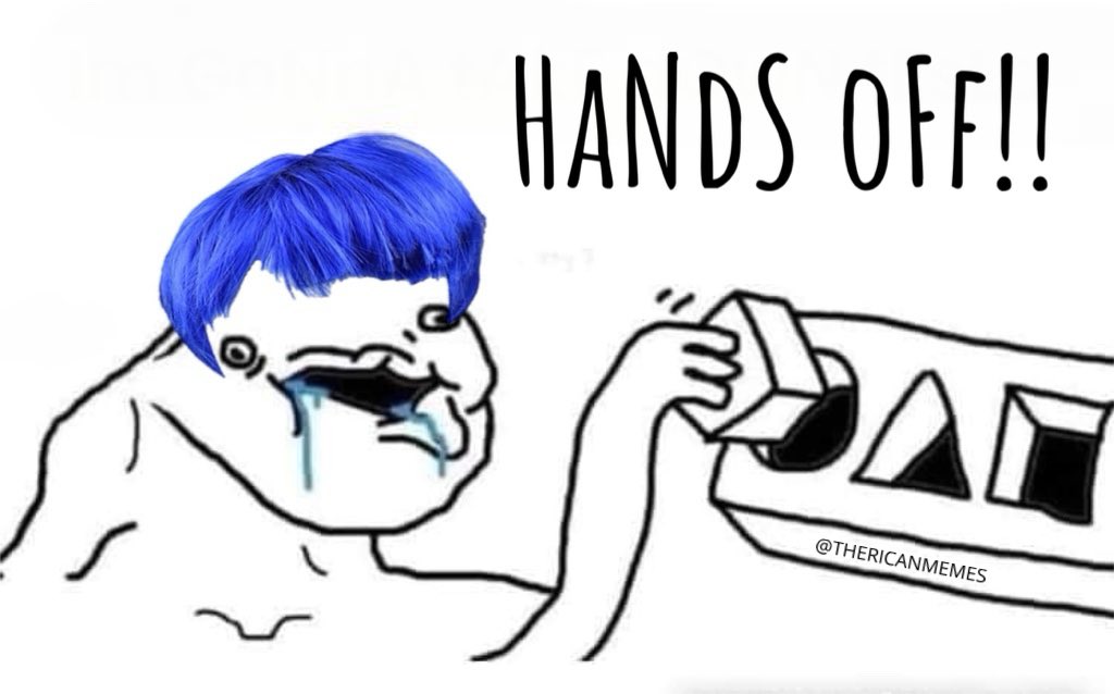 TheRicanMemes's tweet image. #HandsOff