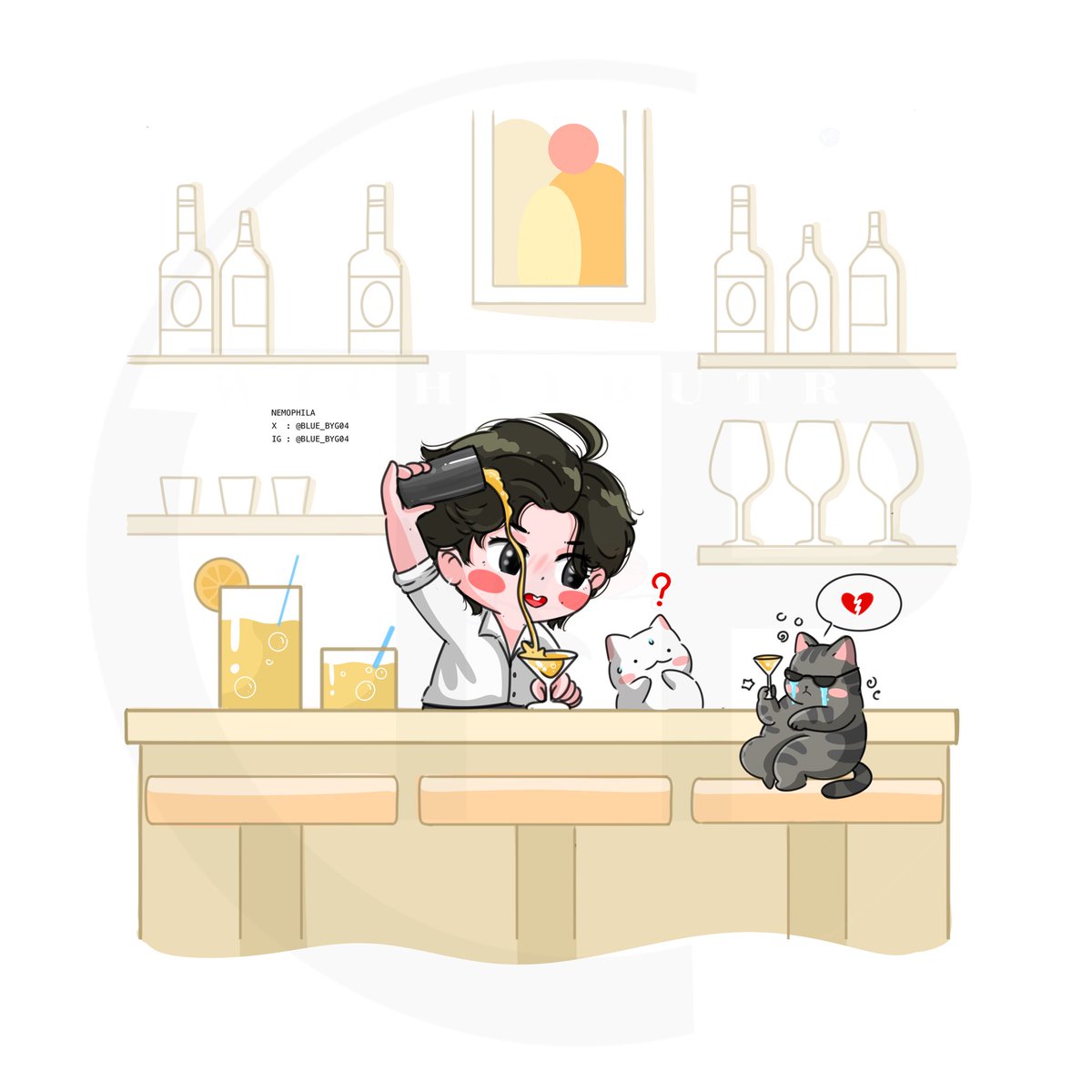 BLUE_BYG04's tweet photo. 🍸💔 

@JakeB4rever 
#Beyourluve https://t.co/0xQOVNN5Zp