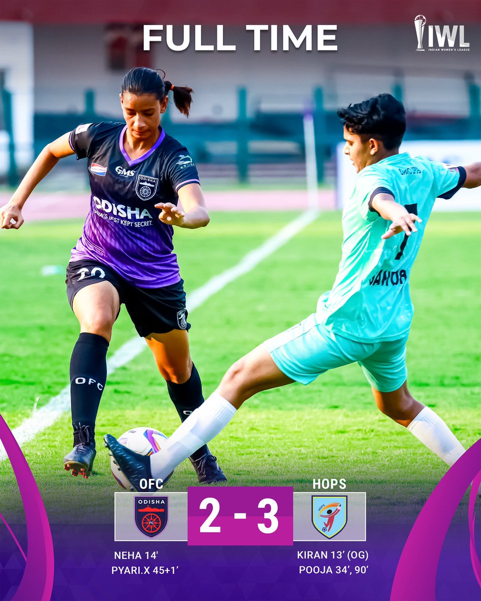 INDWomensLeague's tweet photo. HOPS keep hopes alive with a narrow win over @OdishaFCW ππΌ
#OFCHOPS #IWL π #IndianFootball β½οΈ https://t.co/OZqQsCWIk8