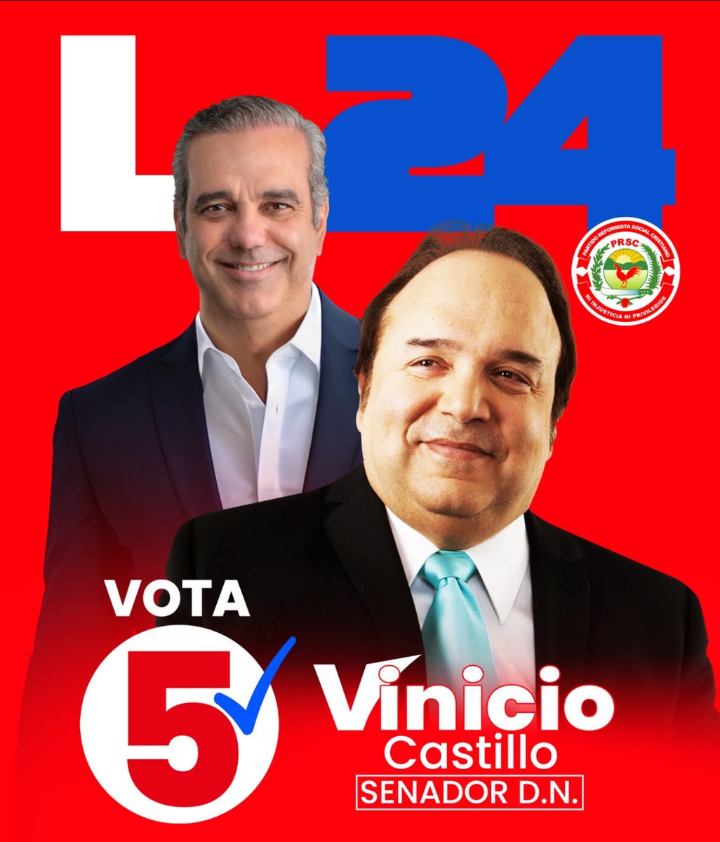VinicioSenador's tweet photo. A ⁦@luisabinader⁩ lo apoyé  convencido tomaría las medidas para contener la invasión haitiana. Por el muro que yo propuse y él ordenó construir bajo la modalidad de verja perimetral. Por la defensa ha hecho de RD en foros Internacionales. Estoy confiado tomará medidas! https://t.co/D7Po10Mbfe