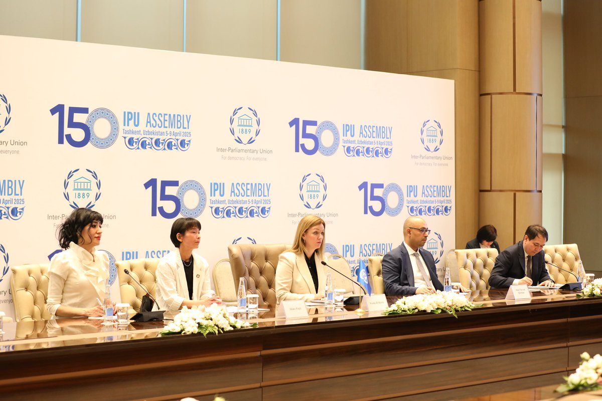UNDP Uzbekistan 🇺🇿 (@undp_uzbekistan) on Twitter photo .<a href="/Ivana_Zivkovic_/">Ivana Zivkovic</a> met with <a href="/TNarbaeva/">Tanzila Narbaeva</a> on the sidelines of the IPU Assembly to reaffirm support for advancing #GenderEquality and SDG implementation in 🇺🇿.
We discussed new milestones, joint efforts to strengthen reforms, and support Uzbekistan’s growing leadership in the region. .<a href="/Ivana_Zivkovic_/">Ivana Zivkovic</a> met with <a href="/TNarbaeva/">Tanzila Narbaeva</a> on the sidelines of the IPU Assembly to reaffirm support for advancing #GenderEquality and SDG implementation in 🇺🇿.
We discussed new milestones, joint efforts to strengthen reforms, and support Uzbekistan’s growing leadership in the region.