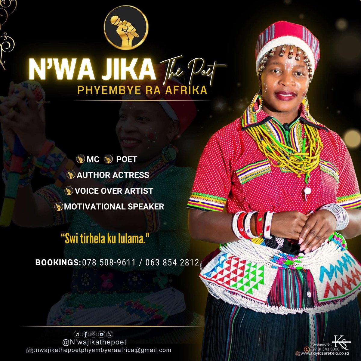 Available for bookings❤️🙏🏽