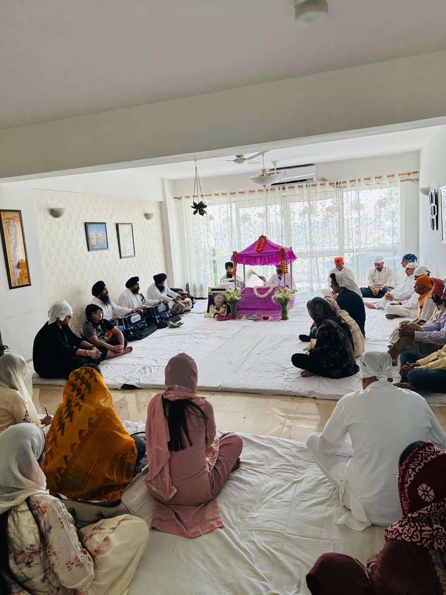 We remembered Sardar Amarjit Singh Sidhu with affection and gratitude on his first Barsi Akhand Path Da Bhog &amp; Kirtan today. He was a pillar of strength and inspiration!