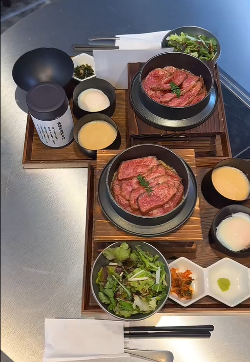 黒毛和牛です