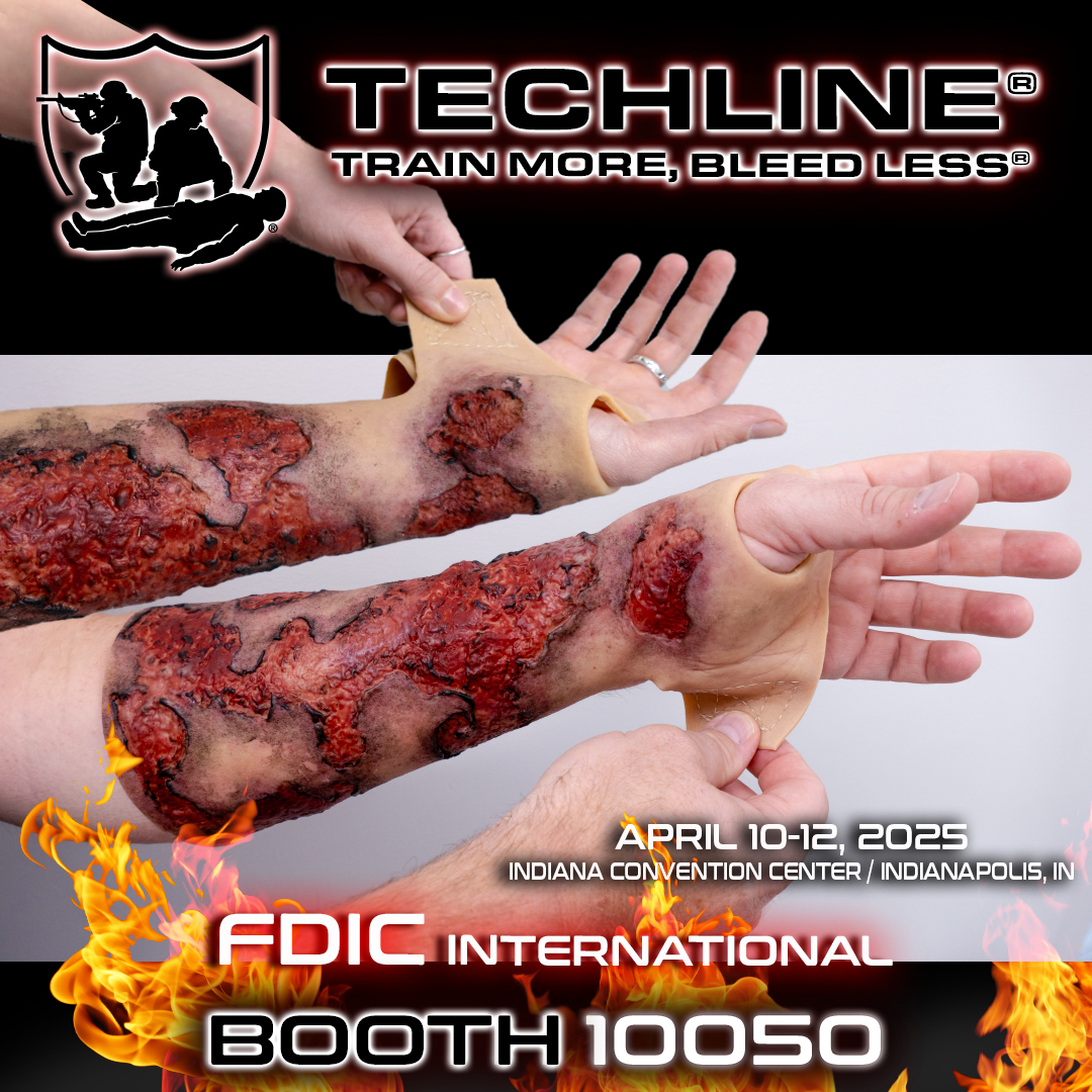 techlinetrauma's tweet photo. See the Techline Trauma redesigned burn gloves at the FDIC International convention in Indianapolis, IN.
#FDIC2025 #indianapolis #indianaconventioncenter #firerescue #techlinetrauma #ems #paramedic #medic #trainmore #woundsims https://t.co/dTsjmWF5se