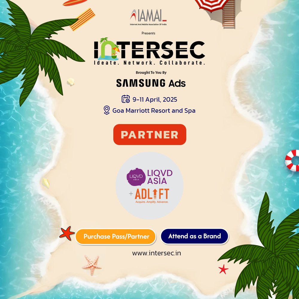 IAMAI (@iamaiforum) on Twitter photo Delighted to welcome <a href="/AdLiftIndia/">AdLift India</a> <a href="/LIQVDAsia/">Liqvd.Asia</a> onboard as our official partner for Intersec Goa 2025.
Together, we’re setting the stage for a powerful exchange of ideas, innovation, and impact.
Learn more! intersec.in
#Intersec2025 #Intersec25 Delighted to welcome <a href="/AdLiftIndia/">AdLift India</a> <a href="/LIQVDAsia/">Liqvd.Asia</a> onboard as our official partner for Intersec Goa 2025.
Together, we’re setting the stage for a powerful exchange of ideas, innovation, and impact.
Learn more! intersec.in
#Intersec2025 #Intersec25