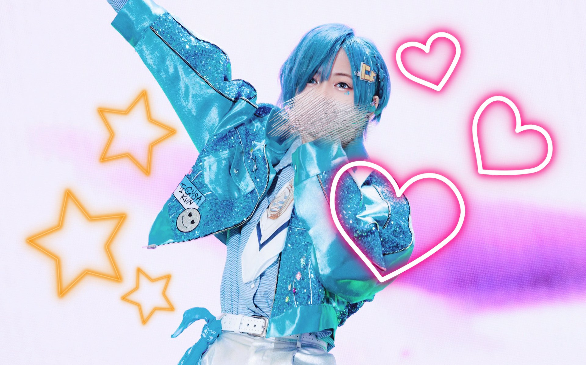 AMPTAK×COLORS ちぐさくん リングライト7個セット AMPTAK×COLORS