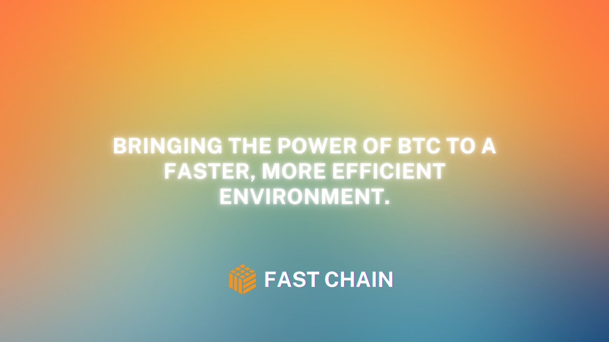 fastchain_labs's tweet photo. FastChain combines the security of @BNBChain with Binance-peg BTC as its native token.

A seamless way to use BTC with faster transactions and lower costs.

🎁Join the Early Airdrop: https://t.co/h4wb1kxK7r

#Bitcoin #BNBChain #Layer2 https://t.co/l6P8OvW8fW