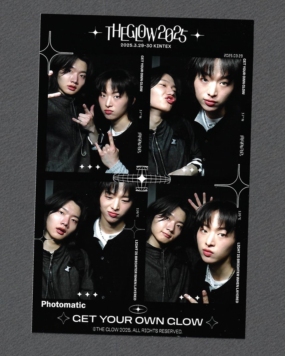 with 드래곤포니 Dragon Pony
#THEGLOW2025 #더글로우2025

여러분만큼 즐거웠던, 그들의 순간을 함께.
Moments as joyful as yours.

* 대기실 포토부스에서 촬영된 사진 중, 공유 동의된 사진만 게시됩니다. Only photos approved for sharing from the backstage photo booth are posted.