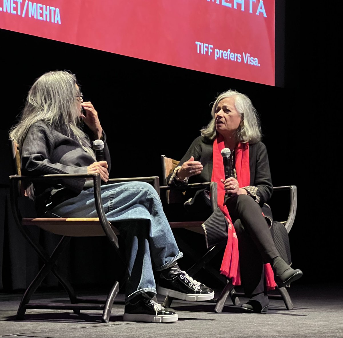 A privilege to chat with the inestimable Deepa Mehta about her lyrical work in “Earth” <a href="/TIFF_NET/">TIFF</a>.  Set in 1947 as India was arbitrarily divided in its partition, it still resounds with relevance today.