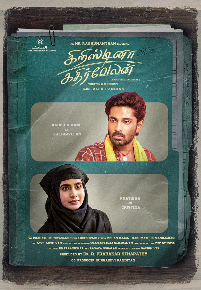N.R.Raghunanthan (@nrraghunanthan) on Twitter photo My next
“Christina Kathirvelan”
an earthy tale that transcends religious boundaries
Produced by <a href="/Dr_R_Prabakar/">SRI LAKSHMI DREAM FACTORY</a> #DrRPrabakarSthapathy
Written and Directed by <a href="/sjnalexpandian/">sJn.Alex pandian</a>
@saaralalex
<a href="/kaushikramoffl/">Kaushik</a> <a href="/NRRaghunanthan/">N.R.Raghunanthan</a> My next
“Christina Kathirvelan”
an earthy tale that transcends religious boundaries
Produced by <a href="/Dr_R_Prabakar/">SRI LAKSHMI DREAM FACTORY</a> #DrRPrabakarSthapathy
Written and Directed by <a href="/sjnalexpandian/">sJn.Alex pandian</a>
@saaralalex
<a href="/kaushikramoffl/">Kaushik</a> <a href="/NRRaghunanthan/">N.R.Raghunanthan</a>