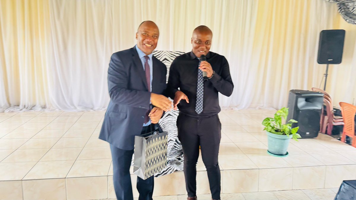 Today the Whip of Council, Cllr Nxumalo was invited for the Church Service at Madadeni where he shared  ActionSA Future Plans for Newcastle and gifted Pastor with a wonderful gift for his good and wonderful service he does in the community of Madadeni and surrounding areas