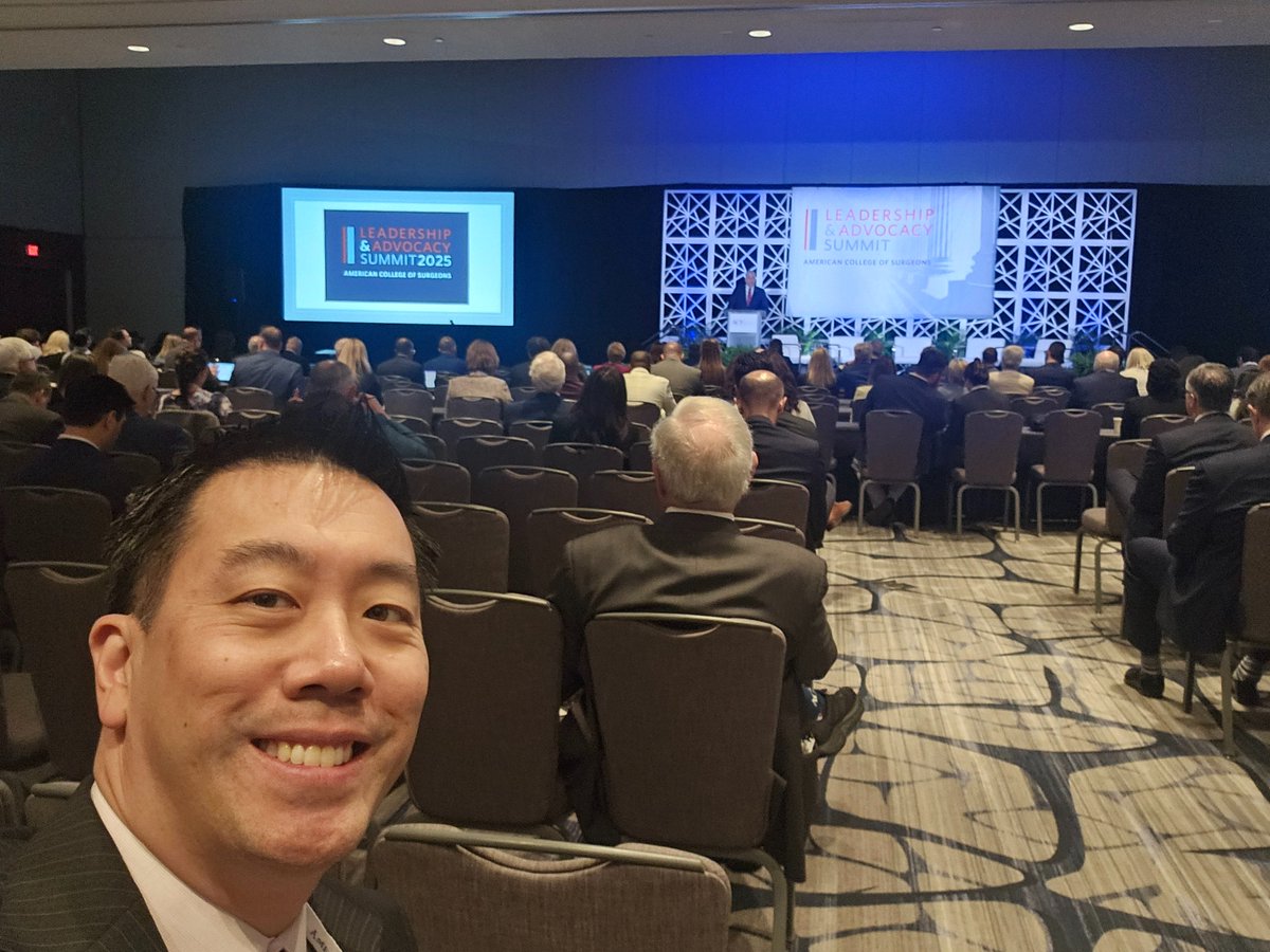 The start of the <a href="/AmCollSurgeons/">American College of Surgeons</a> Leadership and Advocacy Summit! #ACSLAS25