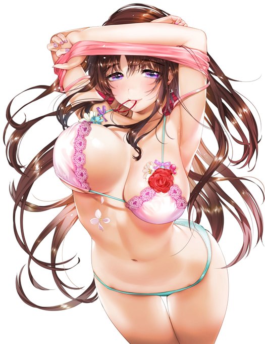 🌸現在DLsiteで開催中「ワニマガジン 珠玉の人気作家大集合キャンペーン」にてフルカラー単行本「ラブ♡すぎ!?【デジタル特装版】」が50%OFFとなっています。04/18 23:59 までです。ご興味があれば何卒!https://t.co/VSKB8dAtXw
当時快楽天の表紙で描いたまりあお姉ちゃんです🌸 