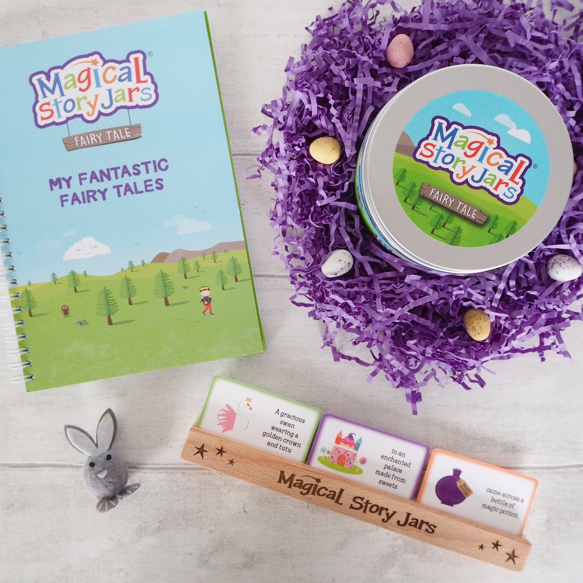MagicalStoryJar's tweet image. 🐣🧚‍♀️✨ Give a gift that feeds their minds this Easter!  Our Fairy Tale Story Jars spark imagination long after chocolate eggs are gone.  Order now for Easter delivery! #MindfulEasterGifts #StorytellingMagic #CreativeKids