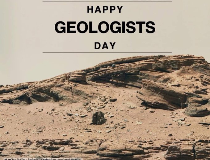 1984Mody's tweet photo. عيد سعيد لكل الجيولوجيين 
٦ أبريل 
#happy_geologists_day https://t.co/bsfLFgtZ5f