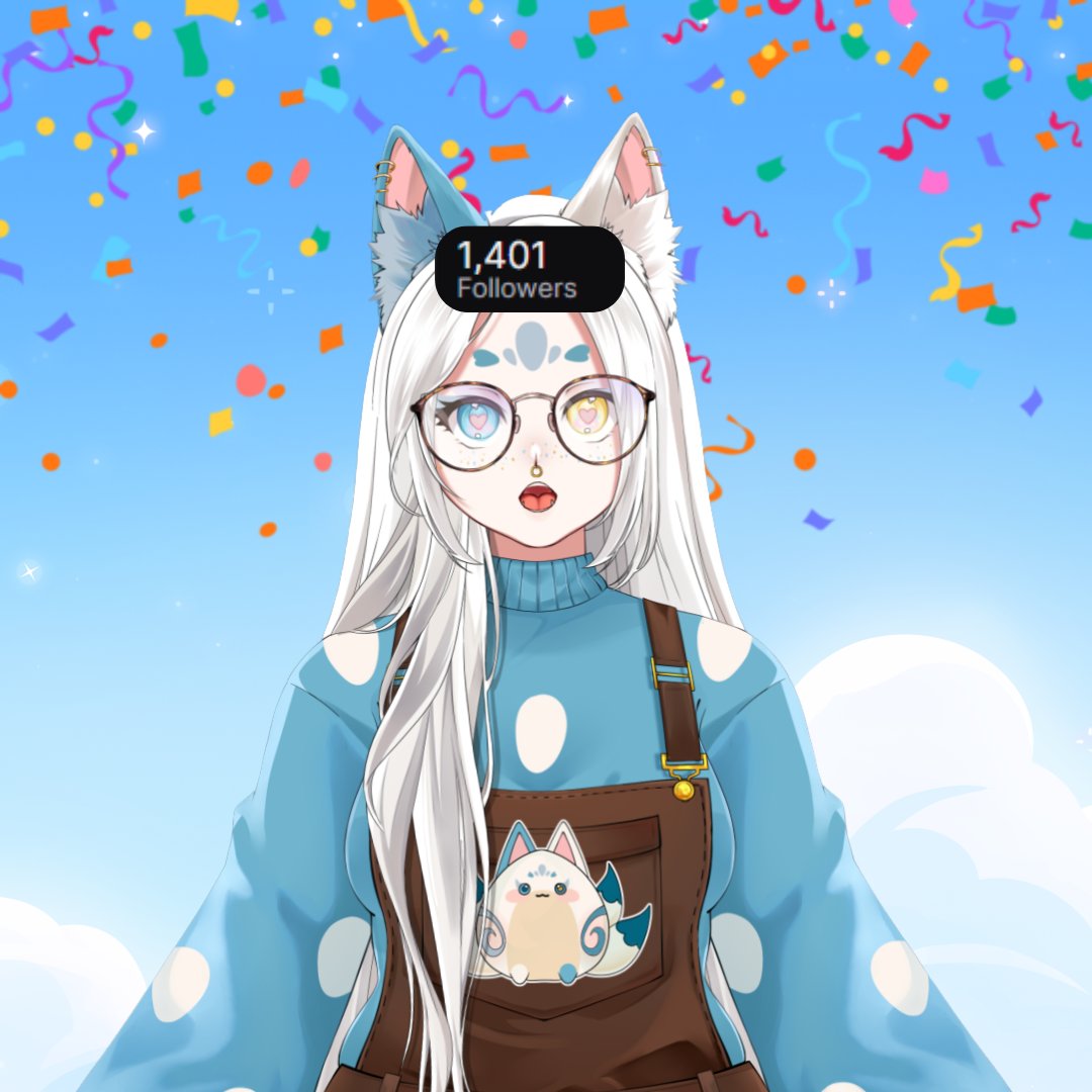 Vivi 💙🦊💛 Foxy Egg -M_Vixn- tweet media