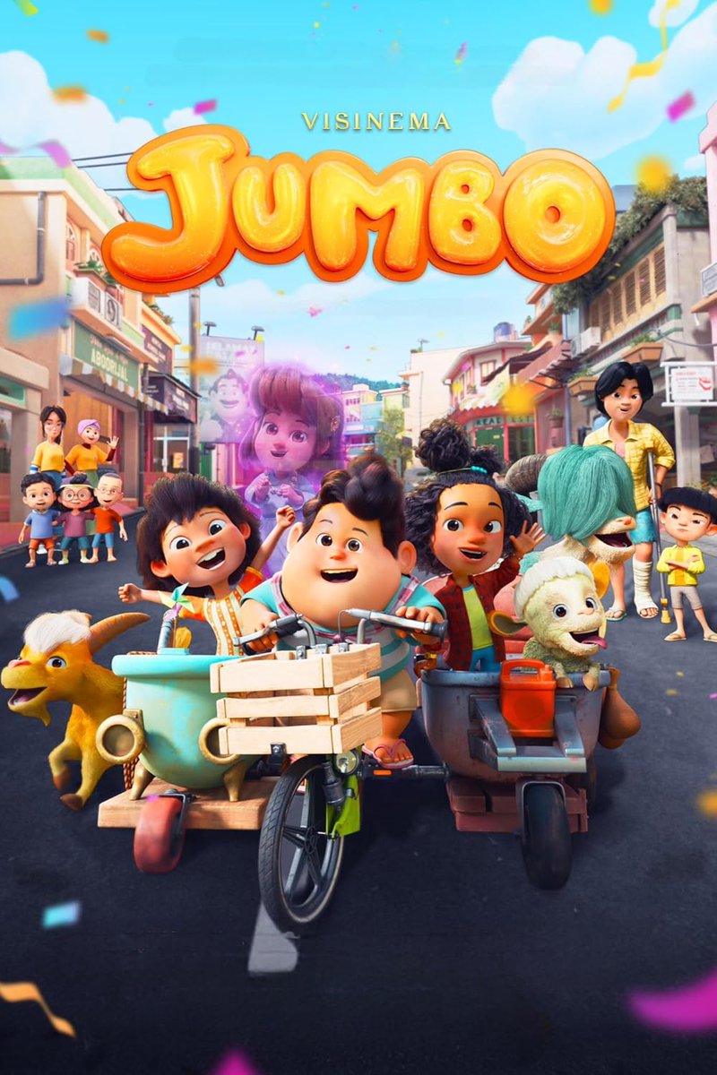 Indonesia’s beloved #Jumbo has won hearts and made history, soaring to 1 million admissions in just 7 days and become the first Indonesian animated film to hit such a peak.

Big congrats to <a href="/Adriandhy/">FILM JUMBO SEDANG TAYANG DI BIOSKOP!</a>, <a href="/VisinemaID/">Musikal Keluarga Cemara 20 Juni - 13 Juli 2025</a>, and everyone involved! 🥹🫶