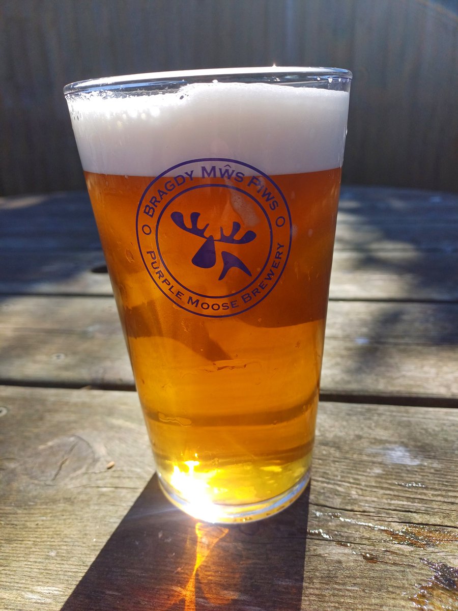 Beer garden weather 👌