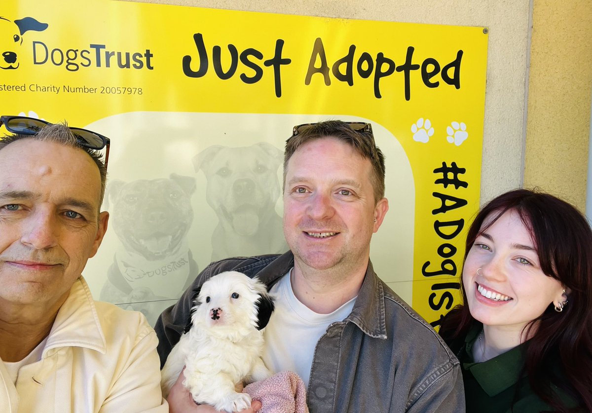 HughGillanders's tweet image. Meet the latest addition to @jamiecake and our home. Thank so much to @DogsTrust_IE - she’s so beautiful and settling in!! Thanks to the team interested / this is Lauren who was on hand to introduce us. #dogs #dogstrust .#Sunday #sundayvibes #love #WeekendVibes #thanks