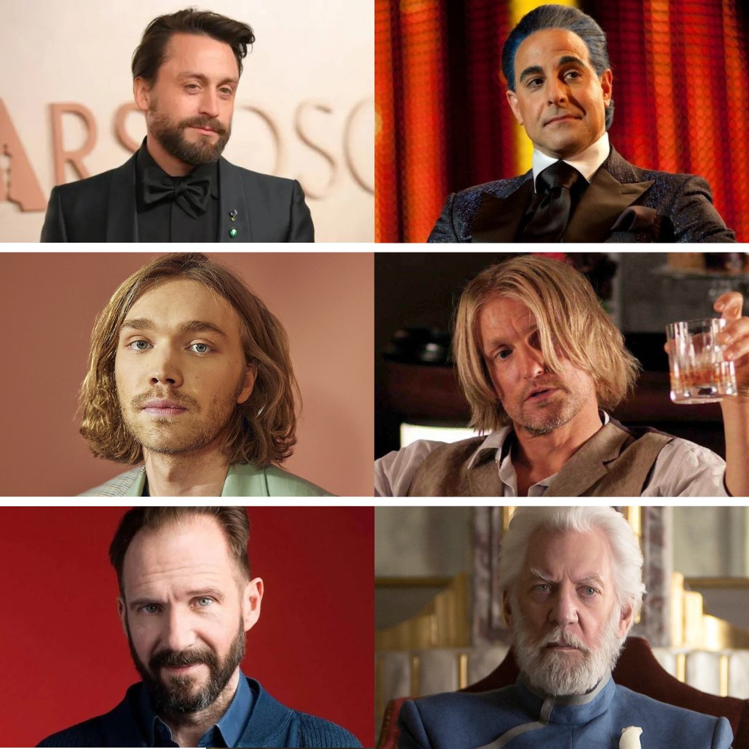 🎬 Primi rumors sul cast di #HungerGames: L’Alba sulla Mietitura, diretto da Francis Lawrence:

⇒ Charlie Plummer – Haymitch Abernathy
⇒ Kieran Culkin – Caesar Flickerman
⇒ Ralph Fiennes – Presidente Snow
(Non ancora confermati)