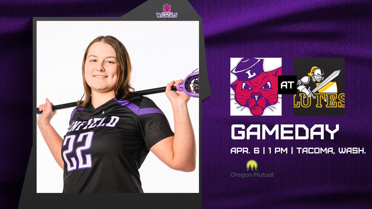 GAMEDAY against the Lutes! 😼🥍🟣

🆚 Pacific Lutheran
📍 Tacoma, Wash.
⏰ 1 p.m.
📊/🎥 GoLinfieldWildcats.com/coverage

#RollCats | #d3lax