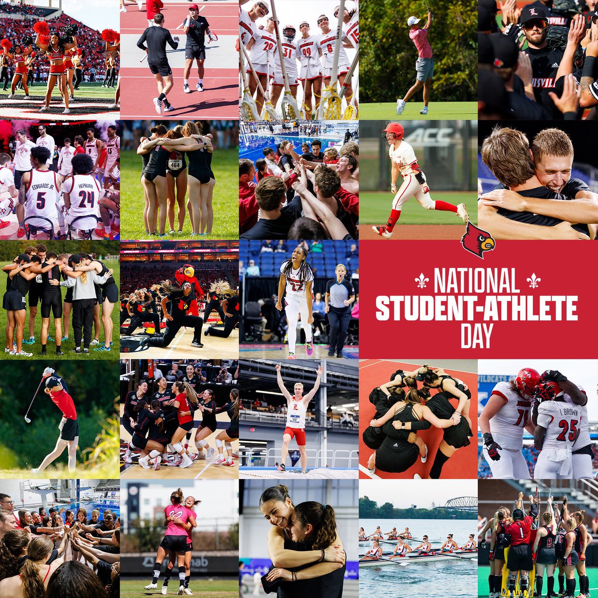 The early mornings, late nights and countless hours don’t go unnoticed!

Happy #NationalStudentAthleteDay to our amazing student-athletes ❤️ 

#GoCards