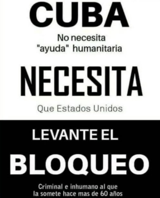 Maximo8255's tweet image. Al comunismo no lo combaten porque sea malo, sino porque es real, viable y una alternativa al capitalismo. Por eso mismo nos quieren desaparecer! También por mi PAÍS digo a #POTUS #HandsOff2025. #TumbaElBloqueo