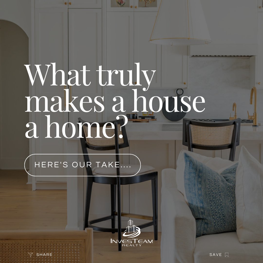investeamrealty's tweet image. Have you ever wondered what makes a house a home?? memories, comfort, personalization, community, 
growth #HouseToHome #MakingMemories #ComfortZone #PersonalizedSpace #HomeSweetHome #CherishedMoments #FamilyTime #HomeIsWhereTheHeartIs #UnwindAtHome #ReflectionOfYou