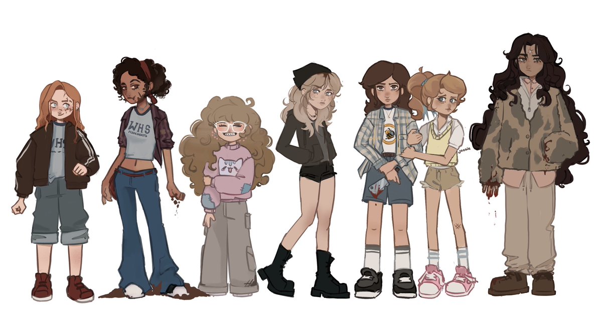 My alive happy and well girlies <3 #YellowJackets #VANPALMER #TAISSATURNER #jackietaylor #shaunashipman #lottiematthews #NATALIESCATORCCIO #mistyquigley