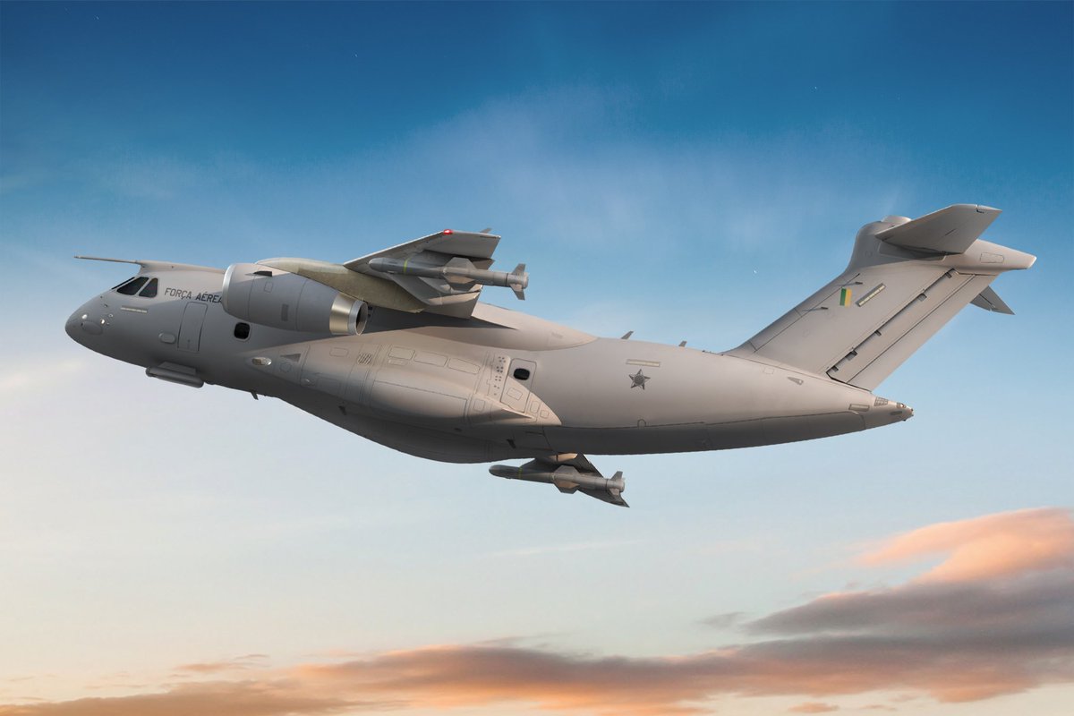DefenseLrca's tweet photo. O novo Embraer C-390 especializado em missões de Patrulha Armada e IVR: mais um grande trunfo da Embraer e uma vantagem excepcional sobre seus concorrentes.
#Embraer #C390 #Millennium #Índia #ArabiaSaudita #embr3 #IVR #drone #trunfo
https://t.co/MRIMCeUwzk https://t.co/DI6Cm5nepz