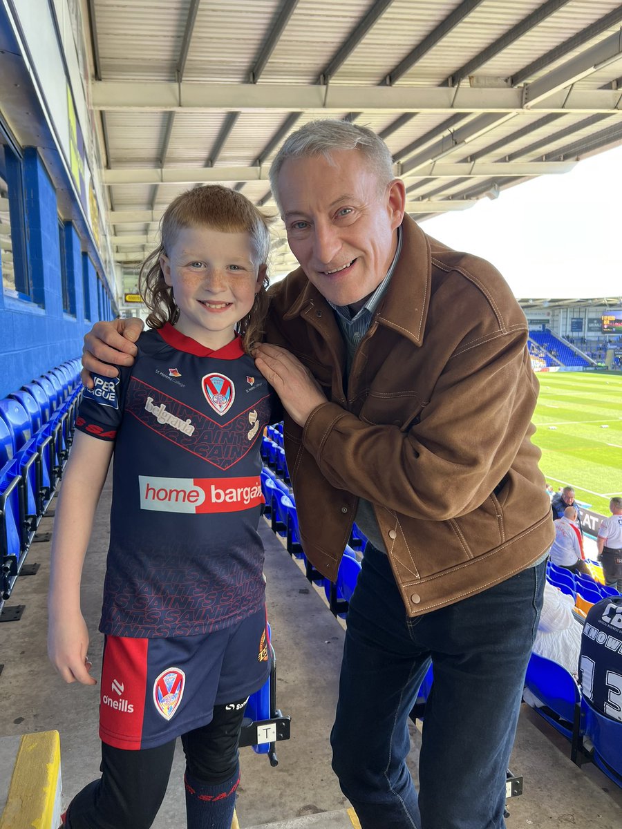 Paul Delaney (@dpoetrybuzz) on Twitter photo Catching up with young Theo at the <a href="/Saints1890/">St.Helens R.F.C.</a> v <a href="/WarringtonRLFC/">Warrington Wolves</a> challenge cup match today!
Up the Saints ❤️ <a href="/HolySpiritWA9/">Holy Spirit Catholic Primary</a> Catching up with young Theo at the <a href="/Saints1890/">St.Helens R.F.C.</a> v <a href="/WarringtonRLFC/">Warrington Wolves</a> challenge cup match today!
Up the Saints ❤️ <a href="/HolySpiritWA9/">Holy Spirit Catholic Primary</a>