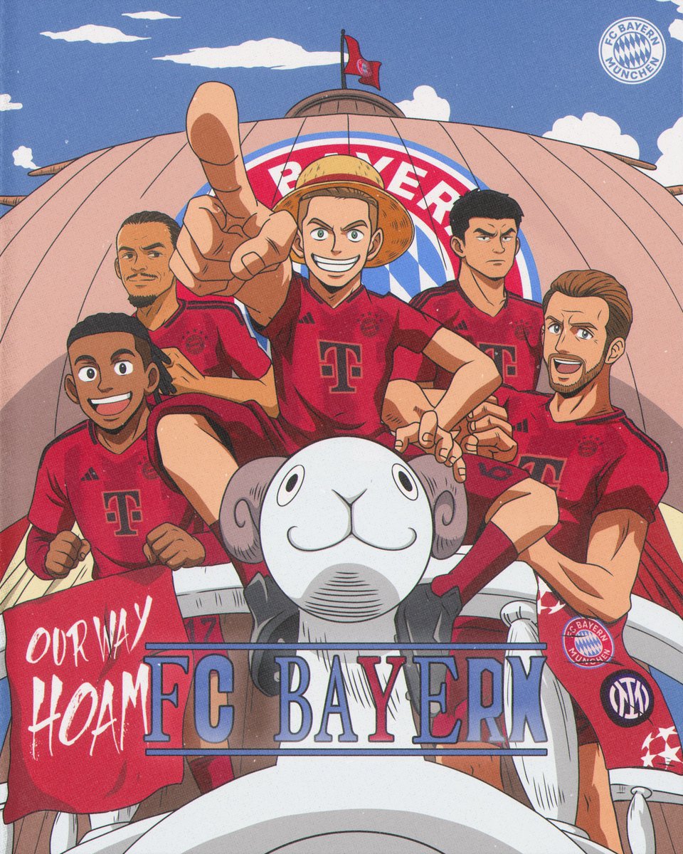 All eyes on that 𝐎𝐍𝐄 𝐏𝐈𝐄𝐂𝐄! 👀👒 #ONEPIECE

#UCL #OurWayHoam #MiaSanMia #FCBayern