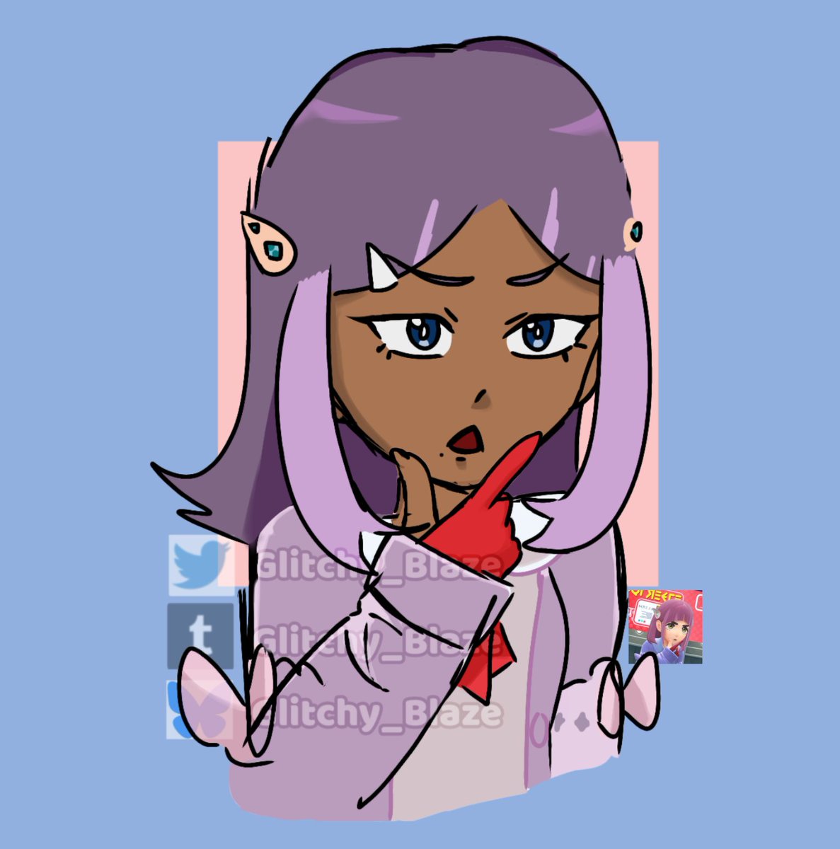 Glitchy_Blaze's tweet image. wanted to draw myself as 15 year old characters before i turn 16
Lacey isn't a 15 year old but she feels like one sooo (also this is rushed)
#PokemonScarletandviolet