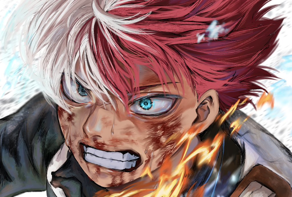 #轟焦凍  
#MyHeroAcadamia 
 #僕のヒーローアカデミア