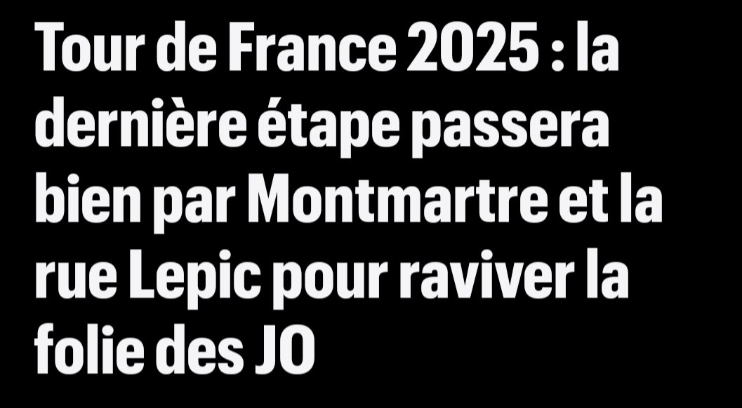 🚴 Grand spectacle en perspective. <a href="/ChBerard/">Christophe Berard</a> <a href="/le_Parisien/">Le Parisien</a> <a href="/LeTour/">Tour de France™</a>