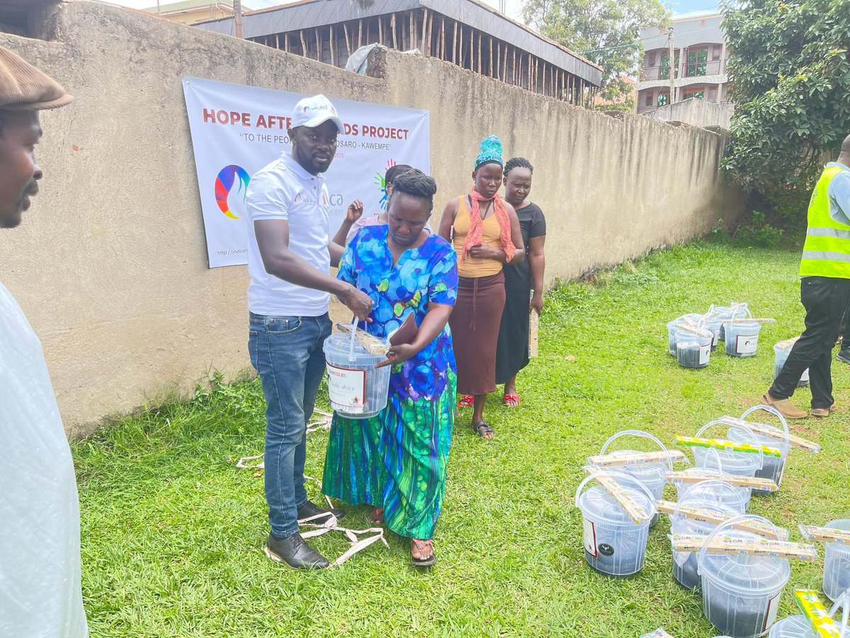 Indo-Africa Charitable Society and Touched Hearts Uganda supported 130 flood victims in Kisarosaro, Kawempe-Kampala with essential items like mattresses, blankets, food items and funds, including a SACCO donation for the lame community's economic empowerment. #touchedhearts