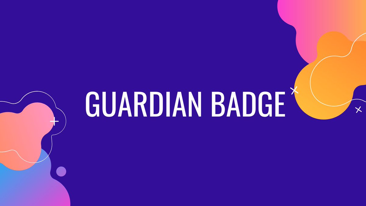 🎖️ Users holding the Guardian Badge NFT will have priority access to testnet faucet.